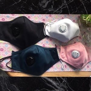 2 for $20 Pink or Black Face Mask